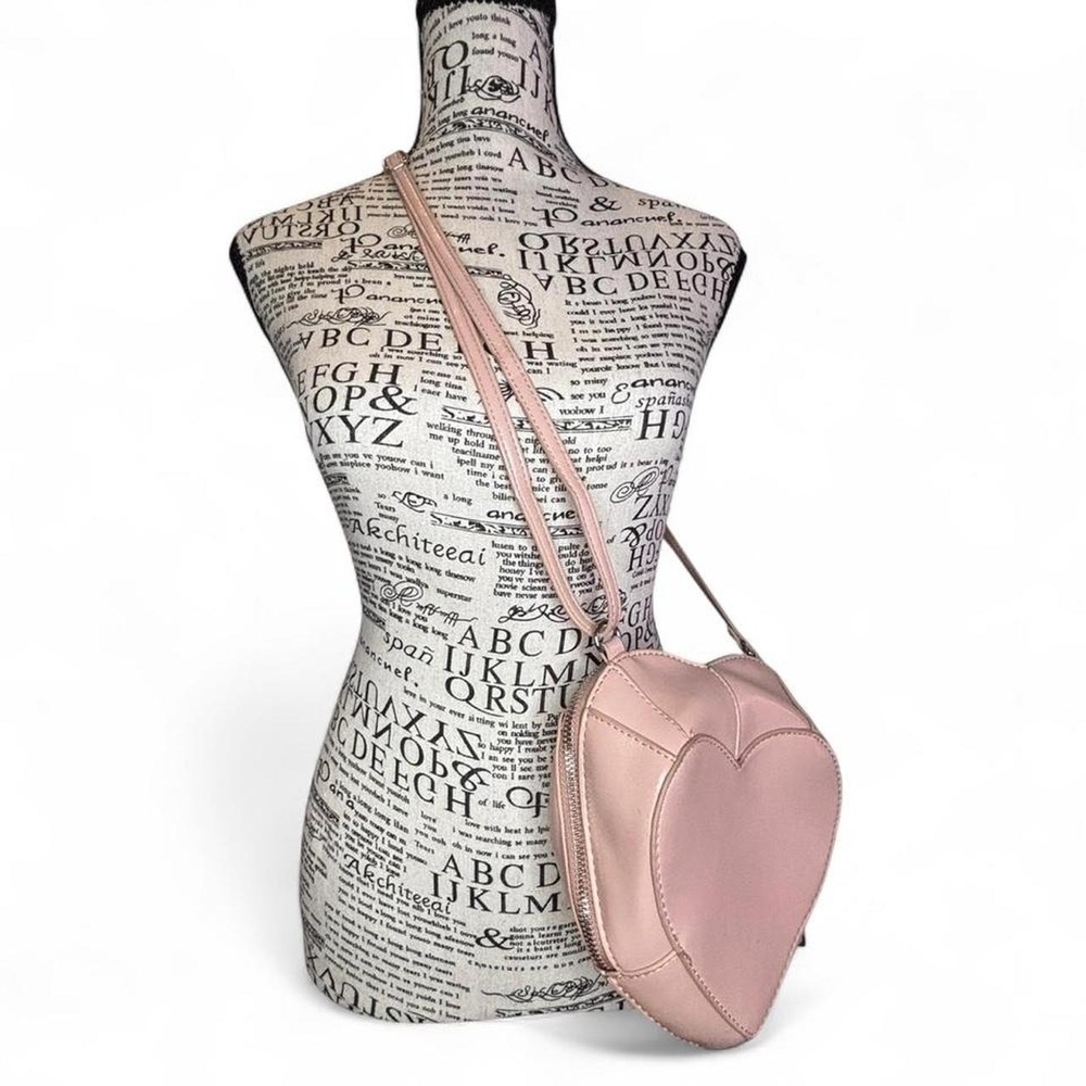 ASOS Pink heart-shaped crossbody bag